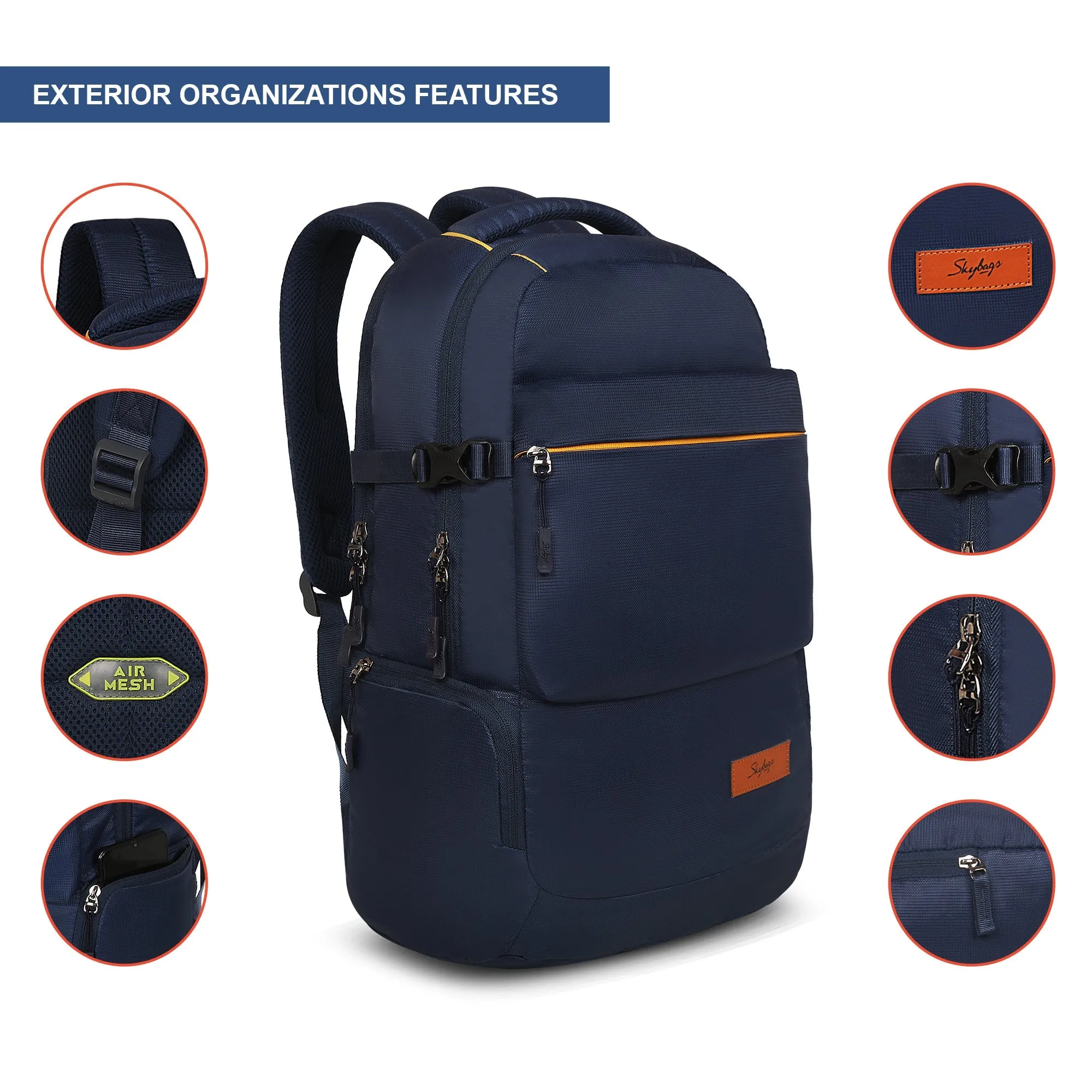 Skybags Chester Pro  03 Laptop Backpack