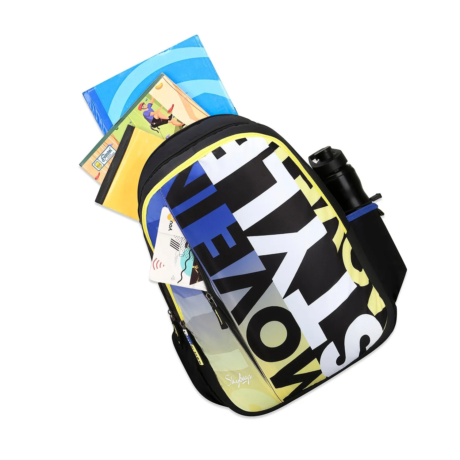 Skybags FLOW 02 SCL BP BLACK