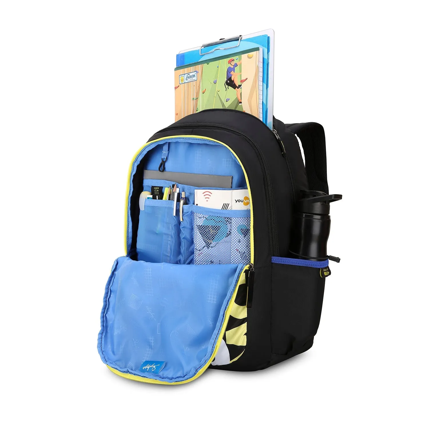 Skybags FLOW 02 SCL BP BLACK