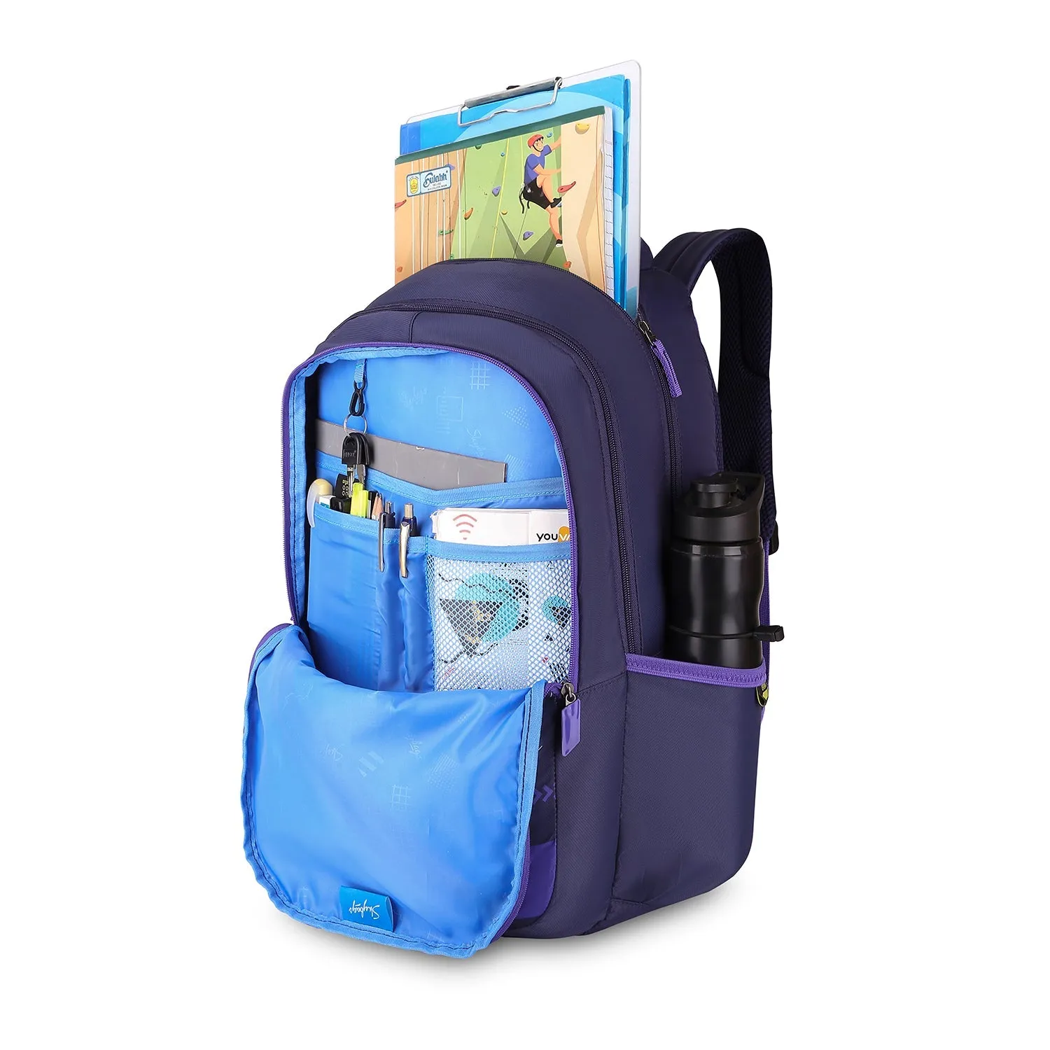 Skybags FLOW 04 SCL BP BLACK