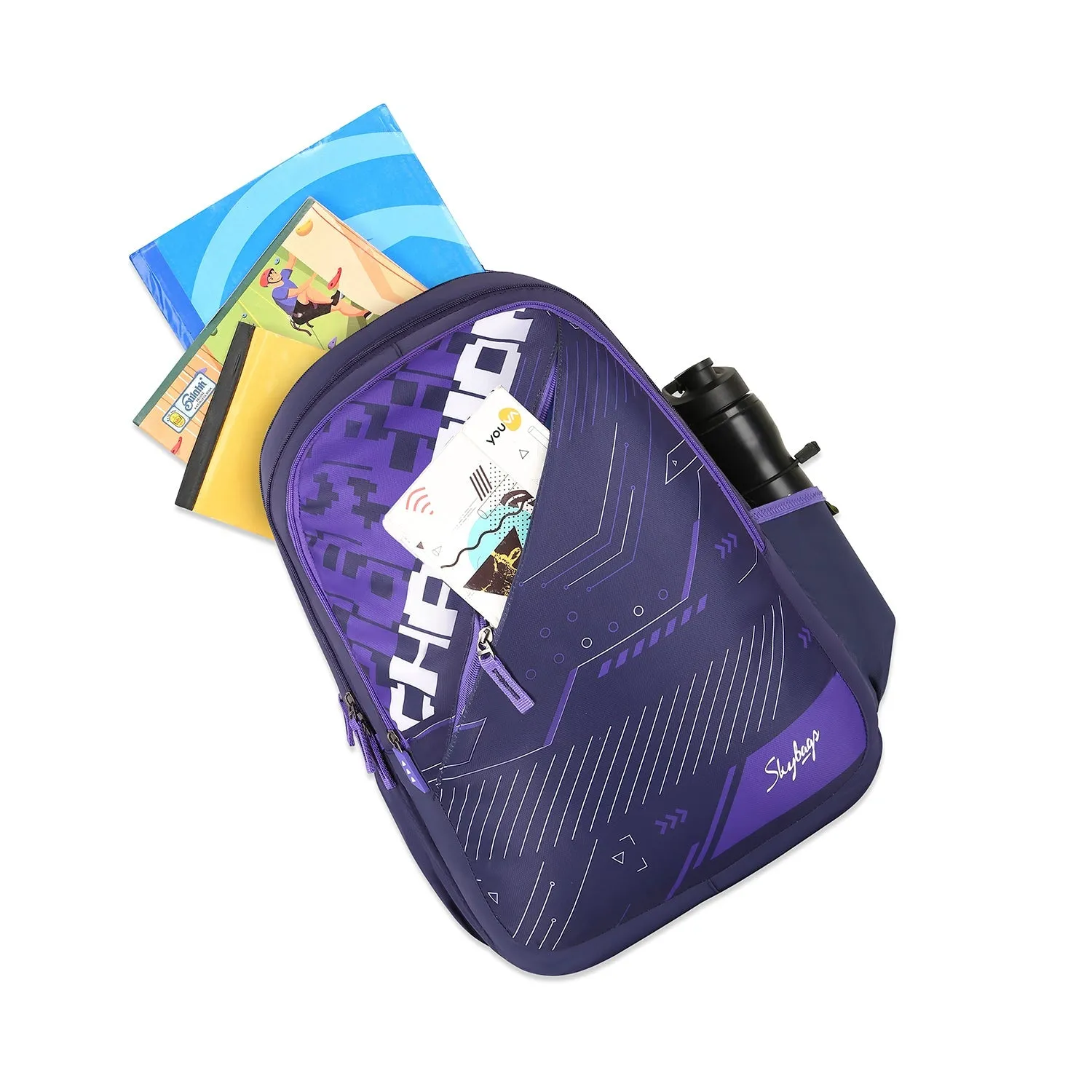 Skybags FLOW 04 SCL BP BLACK