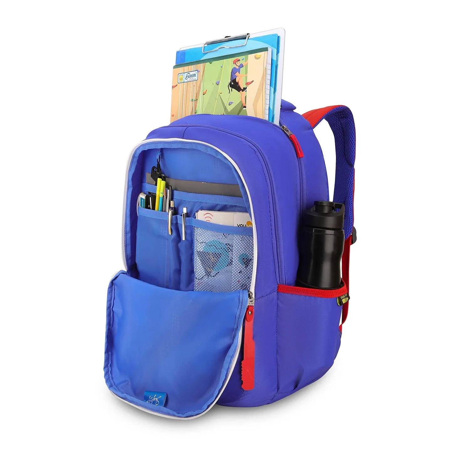 Skybags FLOW 05 SCL BACKPACK (H) BLUE