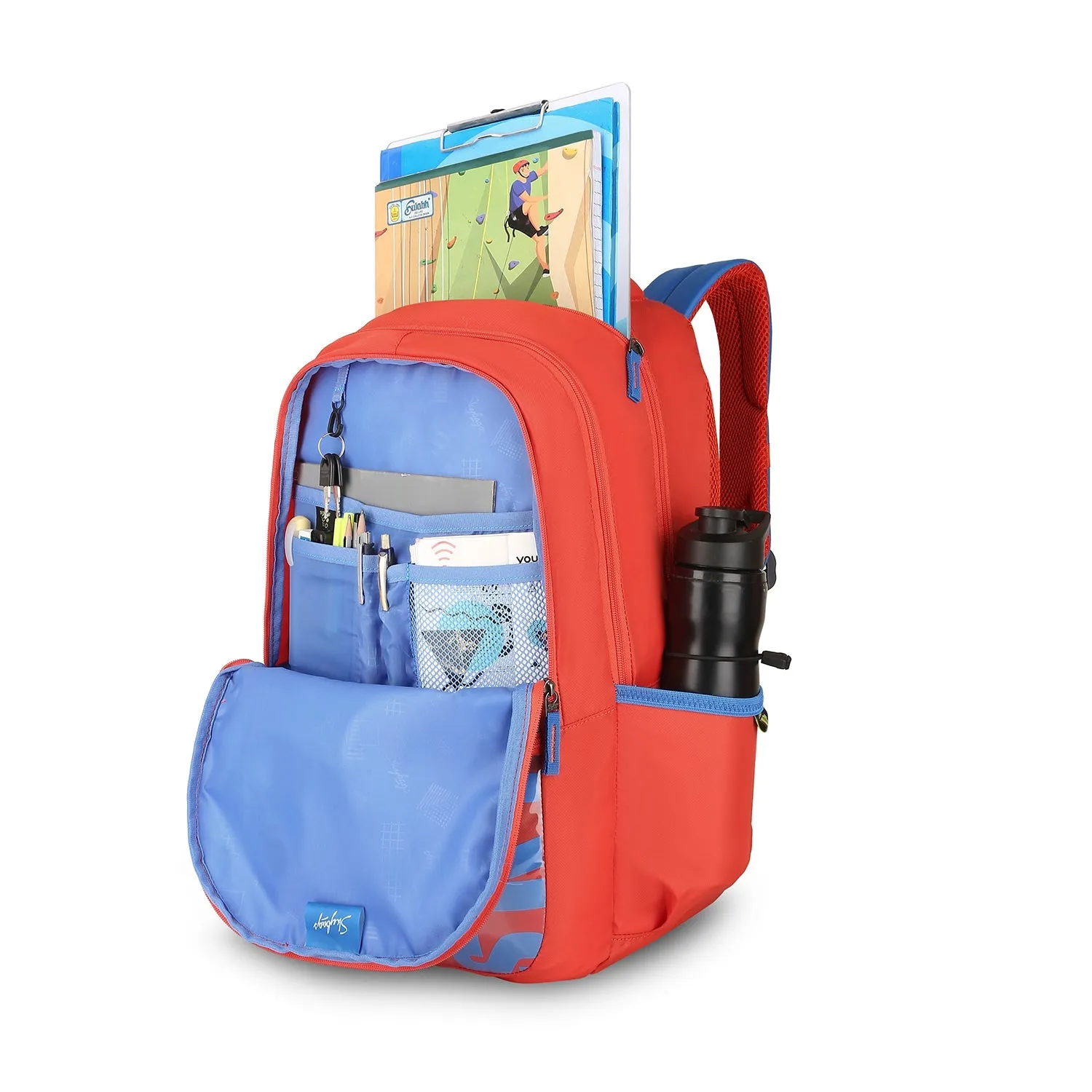Skybags FLOW 06 SCL BACKPACK (H) ORANGE