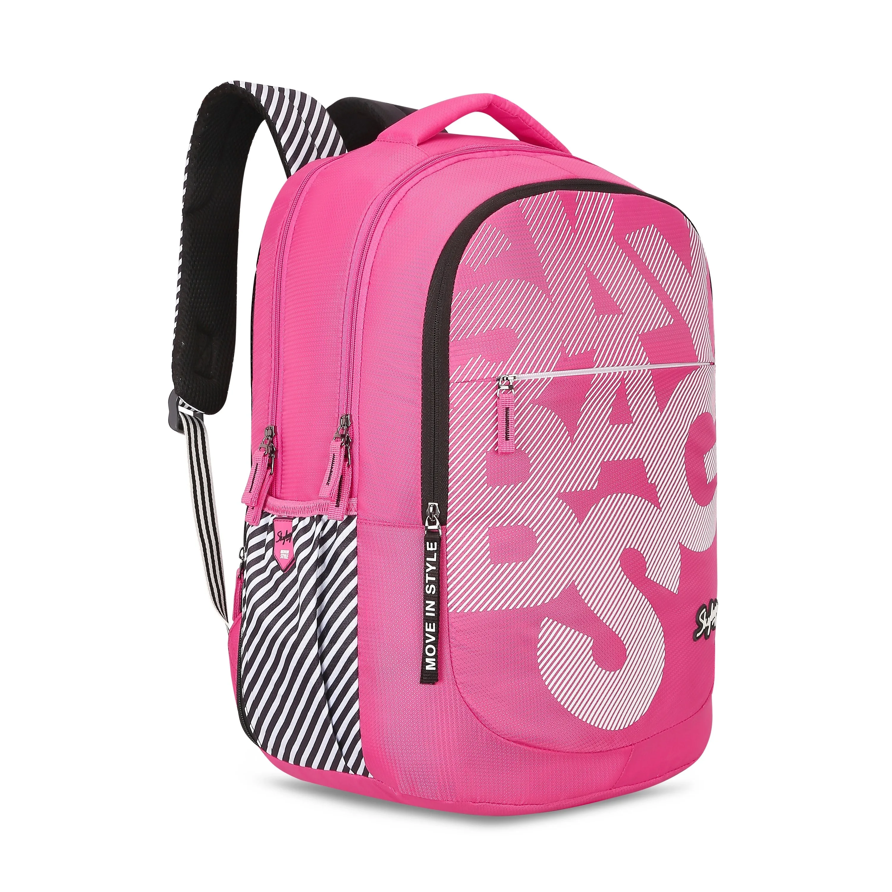 Skybags KLAN PLUS 02 SCHOOL BACKPACK PINK