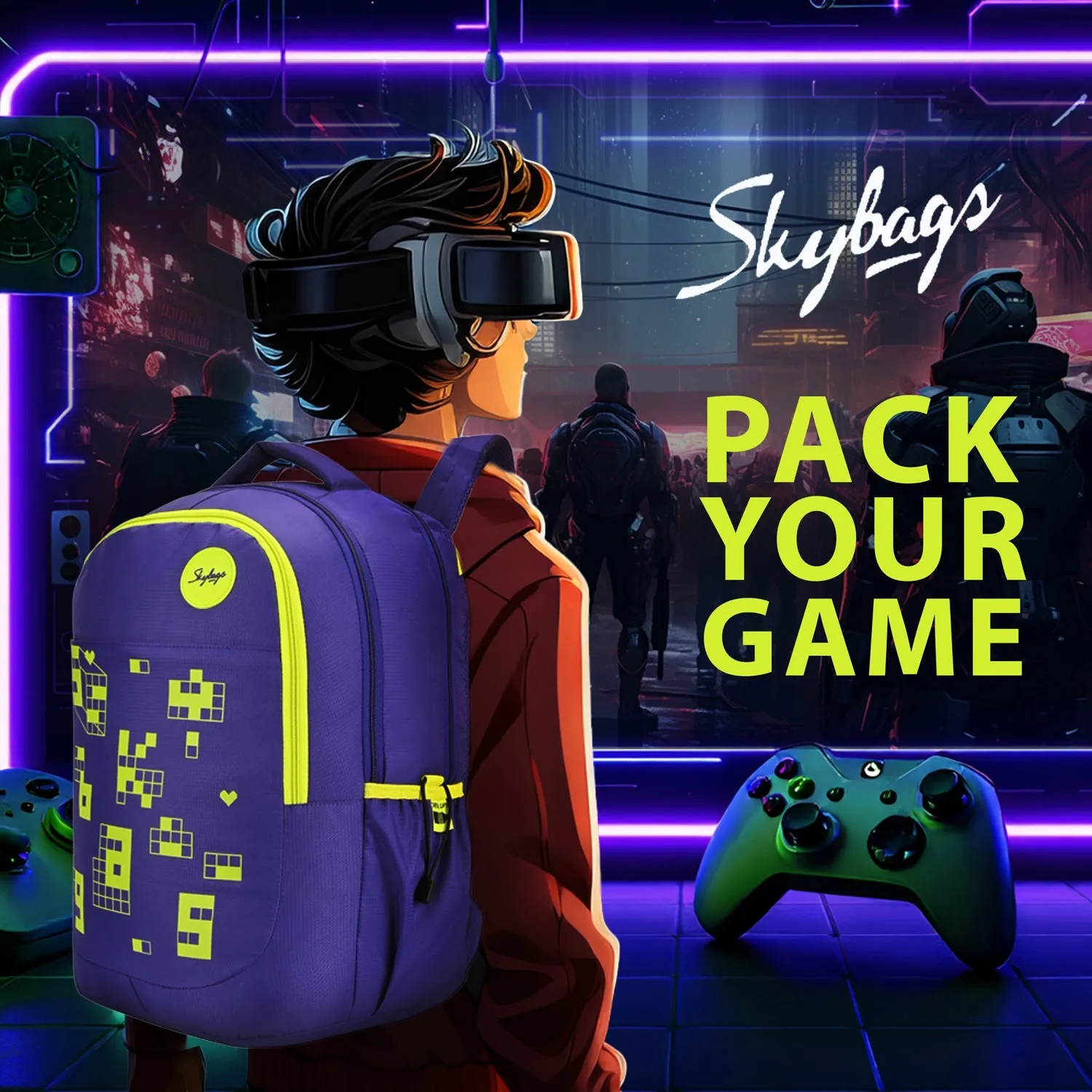 Skybags KLAN V2 SC BP GAMING