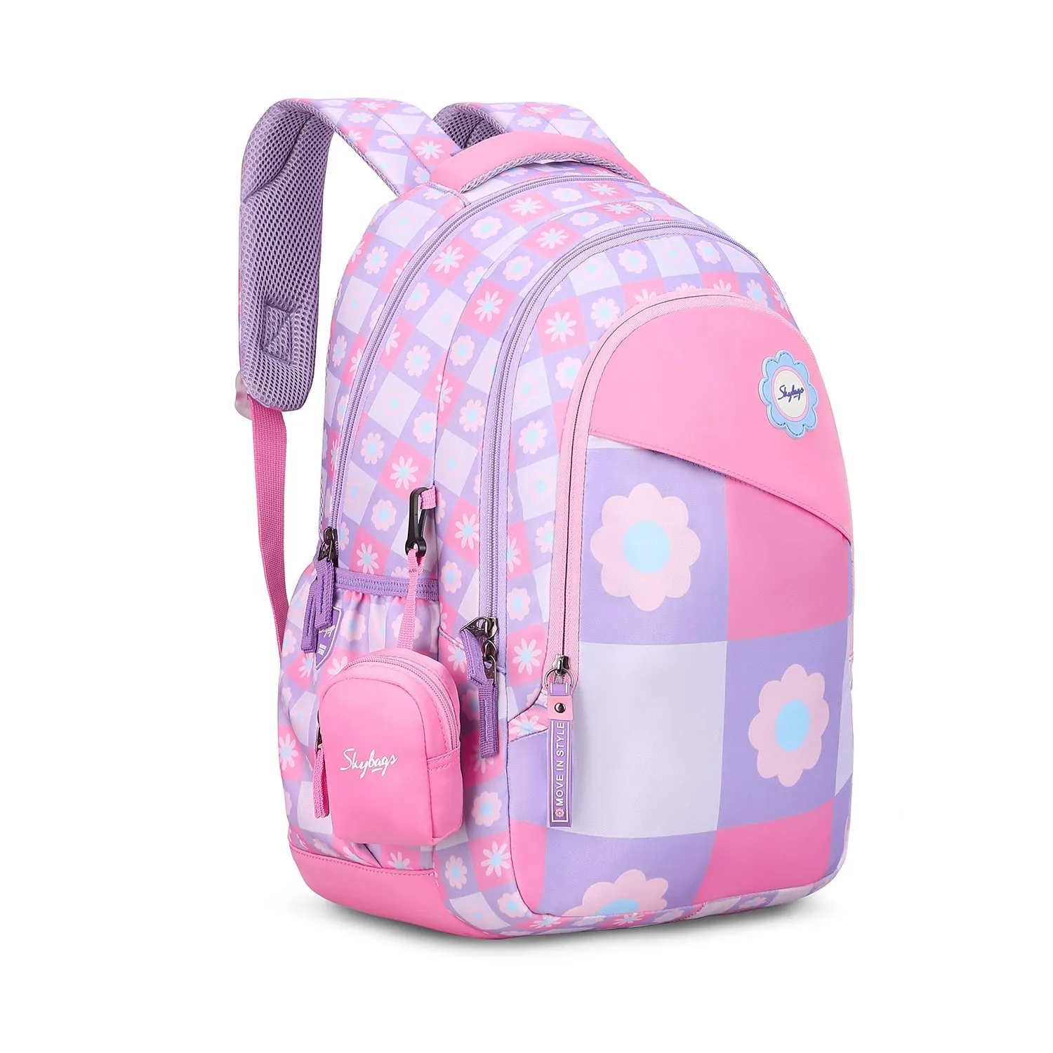Skybags PEARL 02 SCHOOL BACKPACK LAVENDER