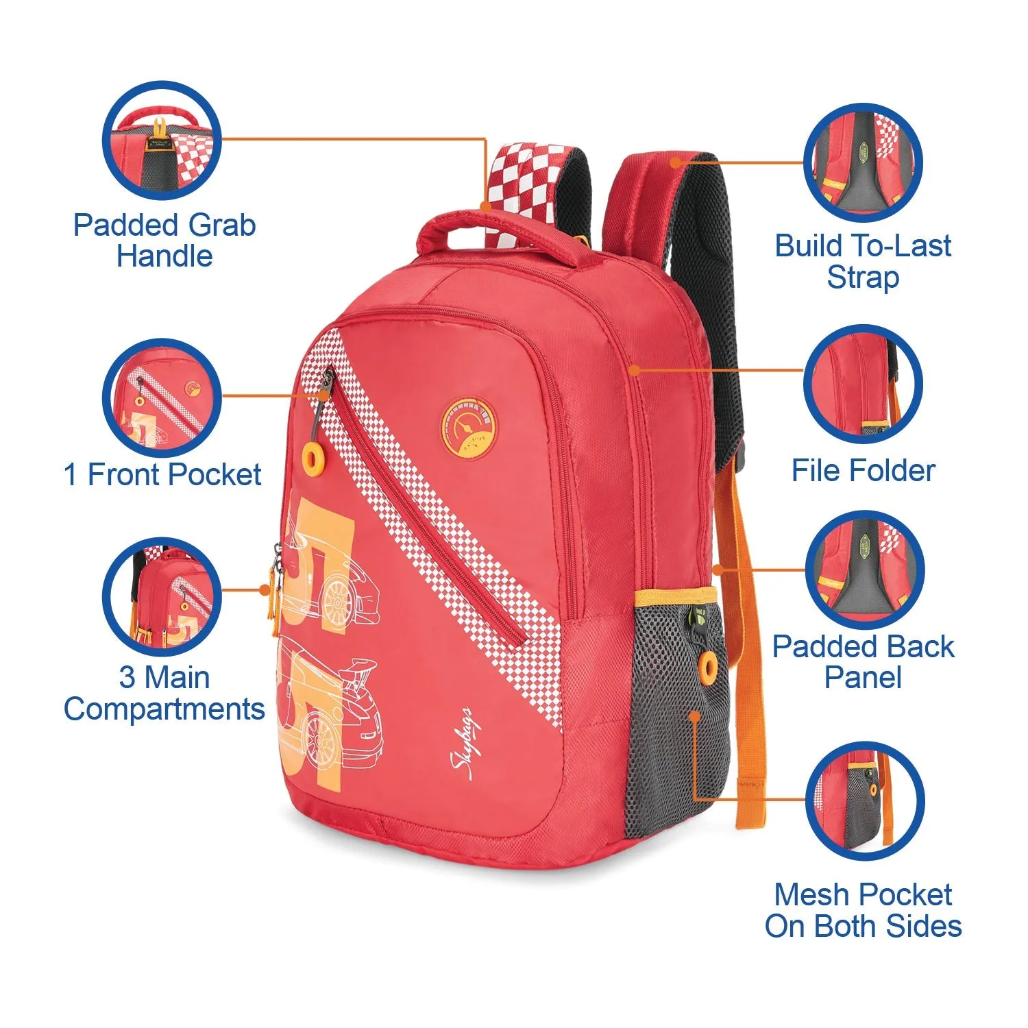 Skybags Riddle 3  School Bp
