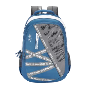 Skybags Skybags Riddle  School Bp-Rc Blue Grey