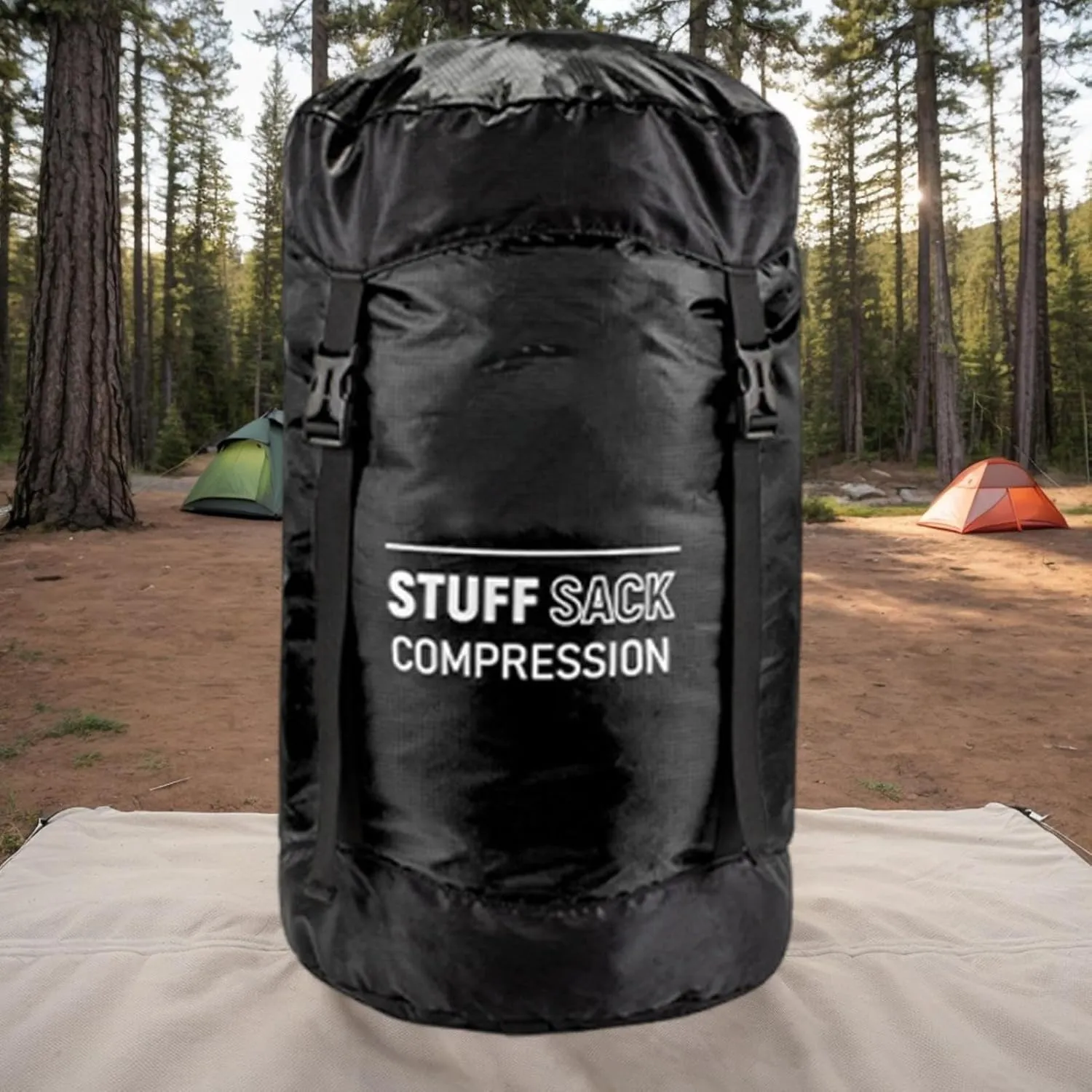 Sleeping Bag Stuff Sack - Quick-Dry Stuff Sacks for Backpacking | Lightweight Multifunctional Outdoor Gear Reusable Hiking Supplies for Adventures Travel Hiking Camping