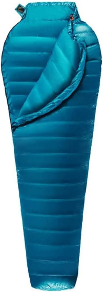 Sleeping Bag Ultralight Mummy 95% White Goose Down Sleeping Bag Outdoor Camping Hiking Fully Lining Structure