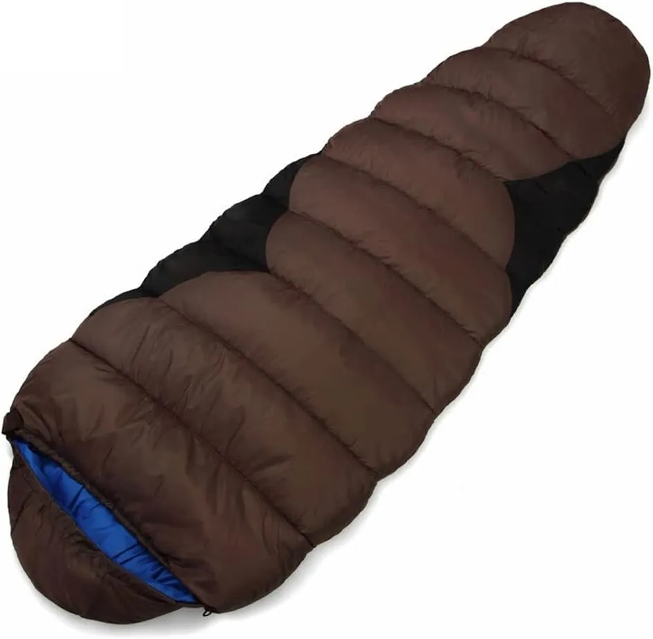 Sleeping Bags Camping Sleeping Bag Mummy Type Splicing Portable Outdoor Ultralight Sleeping Bag Spring Autumn Camping Traveling Hiking Adult