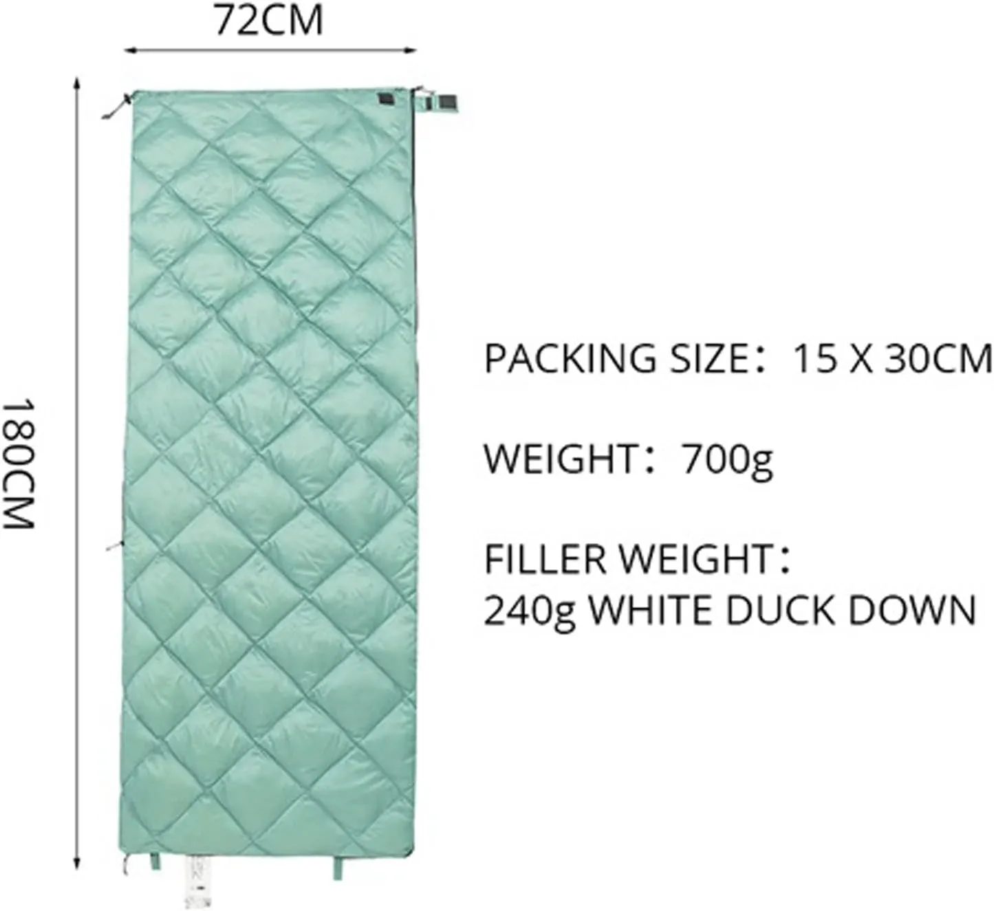 Sleeping Bags Ultralight White Duck Down Sleeping Bag Splice Portable Outdoor Envelope Type Lazy Bag Camping Sleep Bags