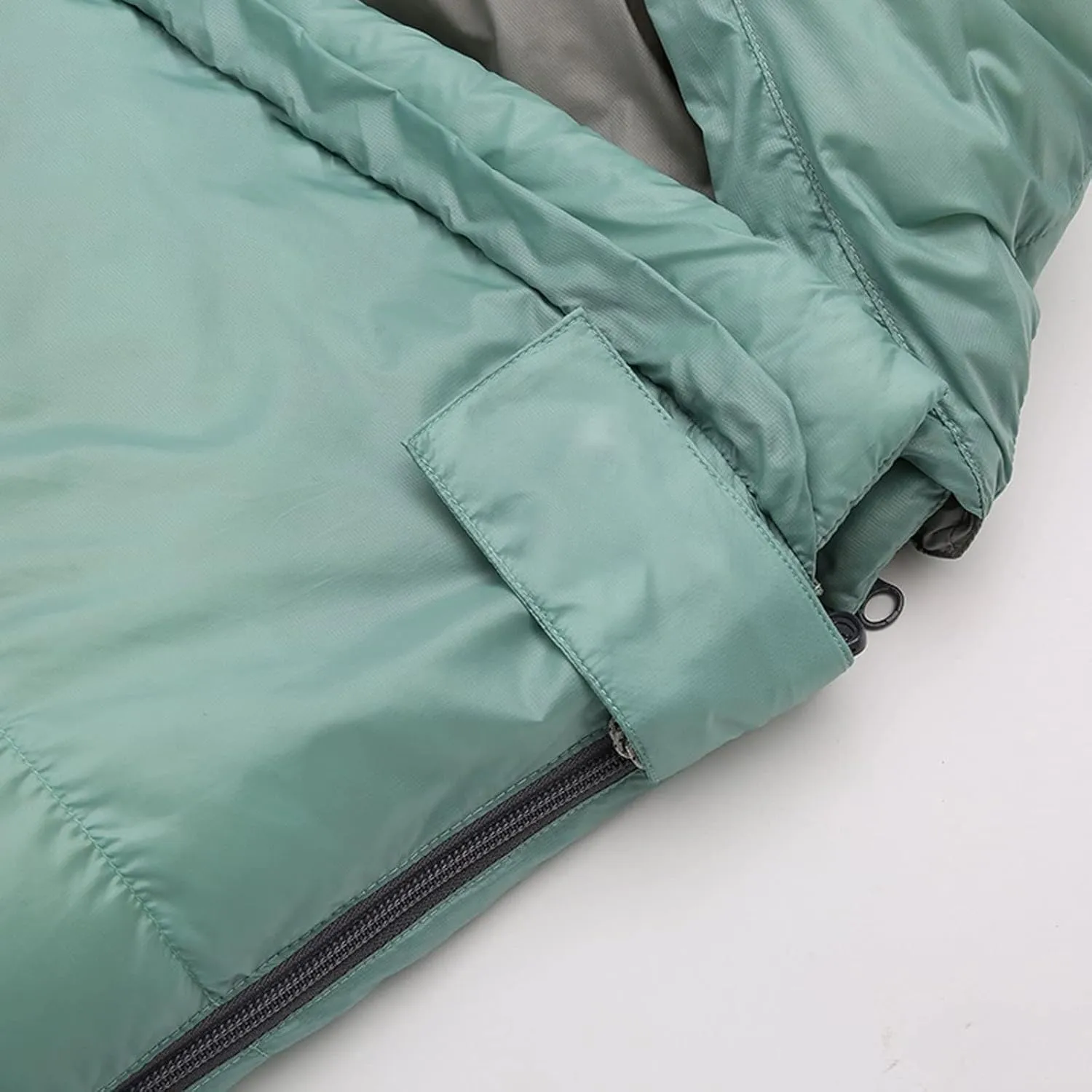 Sleeping Bags Ultralight White Duck Down Sleeping Bag Splice Portable Outdoor Envelope Type Lazy Bag Camping Sleep Bags