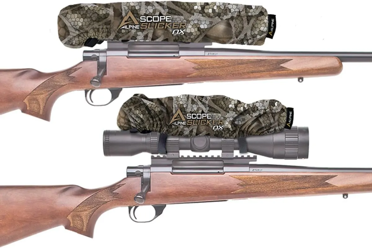 Slicker NX and NX2 Hunting Rifle Scope Cover | Sizes: Medium fits 12"- 17", Large fits 14"- 20"