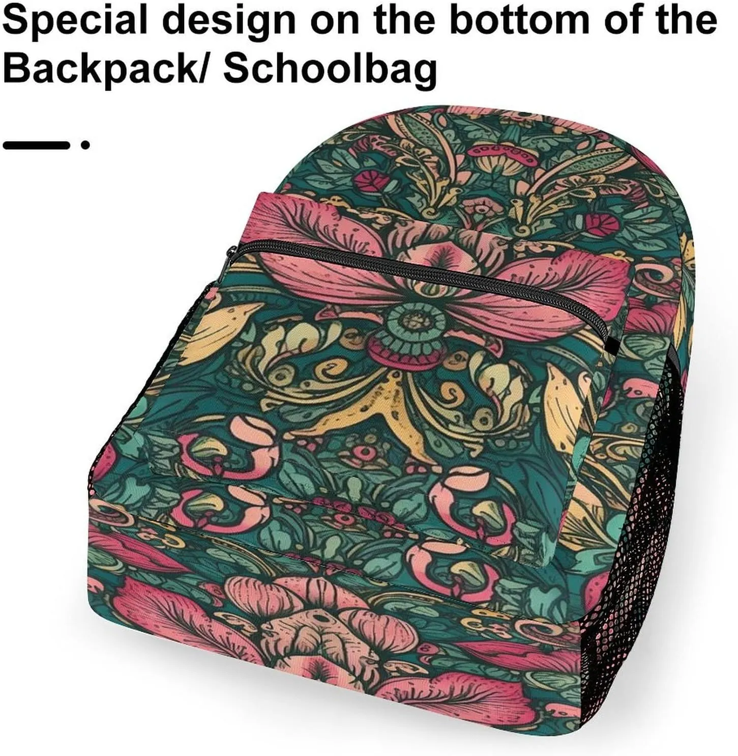 Small Backpacks Personalized Beautiful Colorful Printing Travel Bag Lightweight Travel Backpack For Women Men