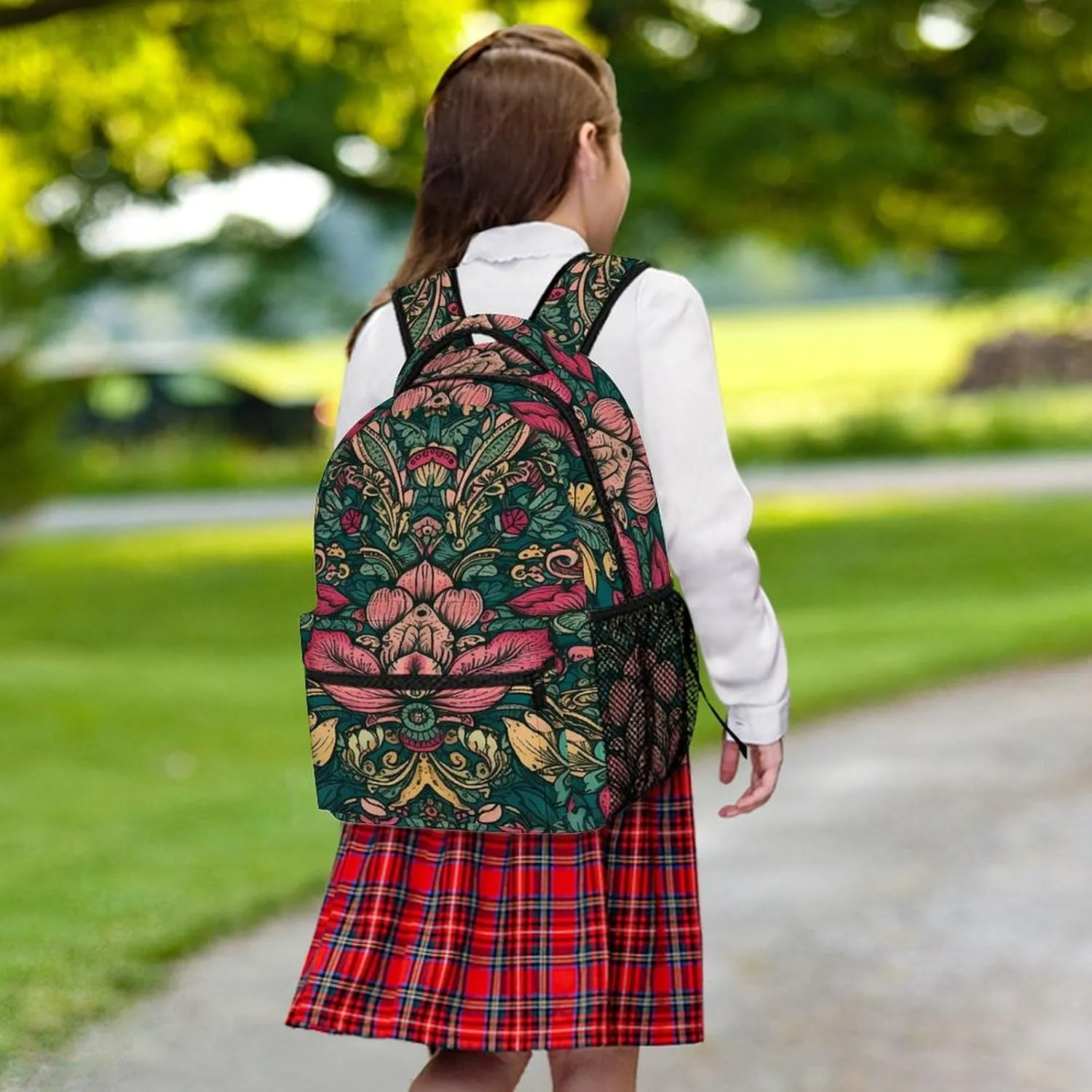 Small Backpacks Personalized Beautiful Colorful Printing Travel Bag Lightweight Travel Backpack For Women Men