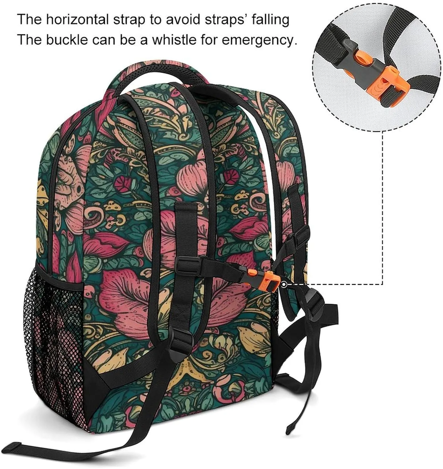 Small Backpacks Personalized Beautiful Colorful Printing Travel Bag Lightweight Travel Backpack For Women Men
