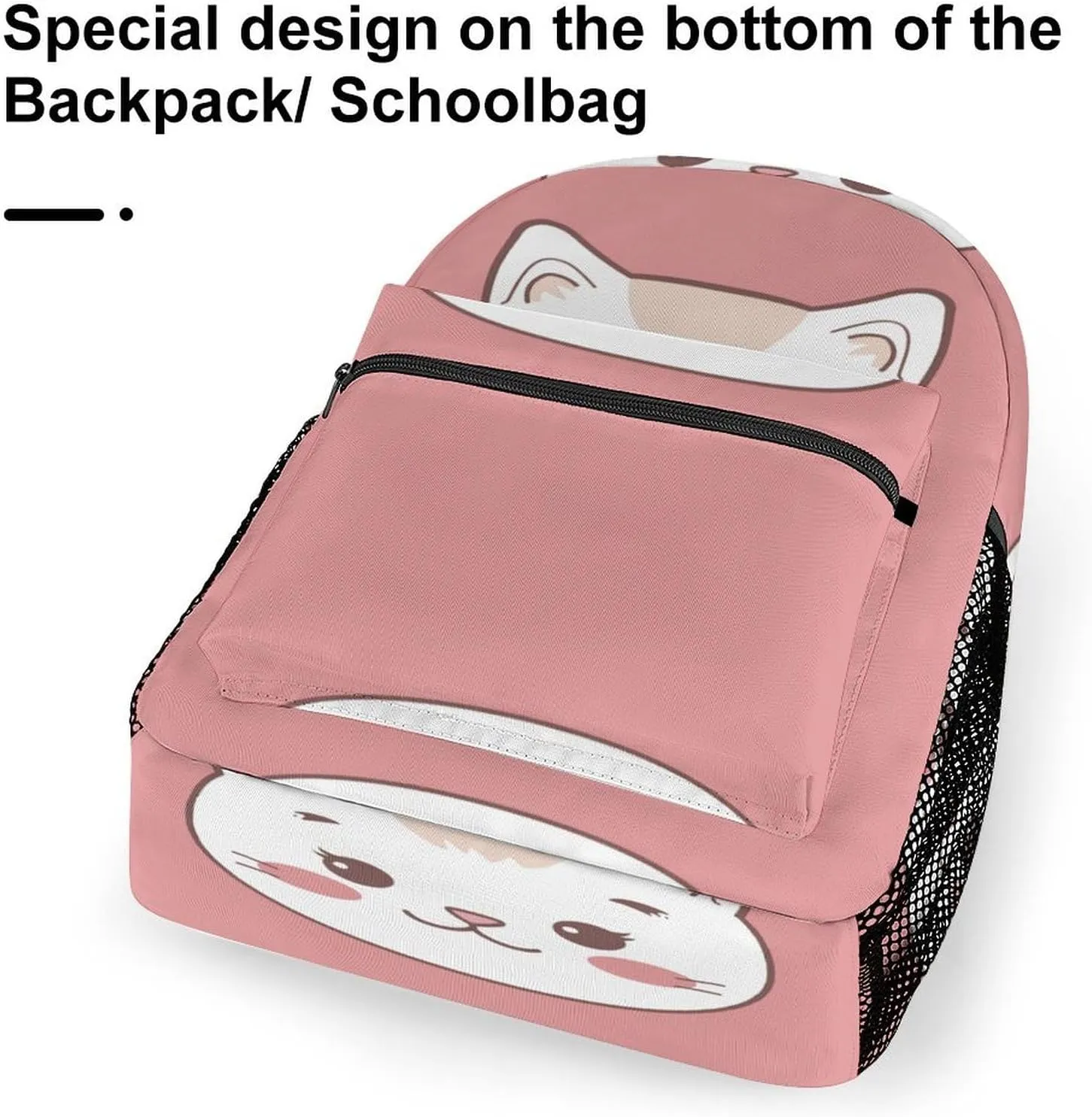 Small Backpacks Personalized Chubby Pattern Printing Travel Bag Lightweight Travel Backpack For Women Men