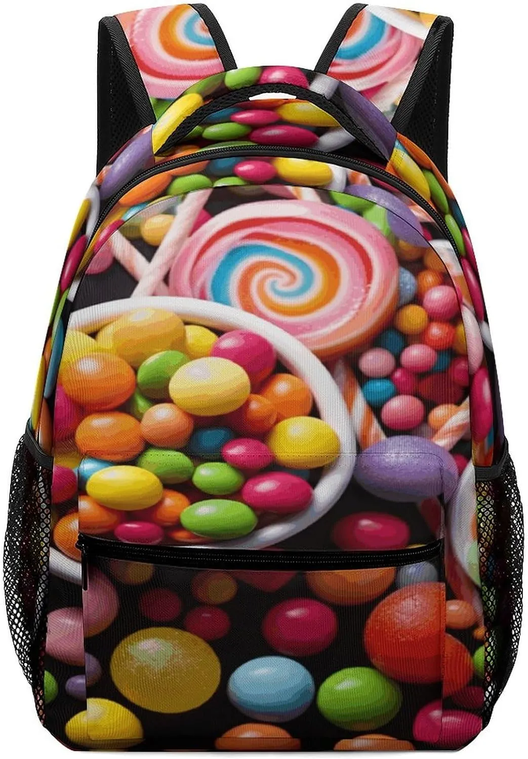 Small Backpacks Personalized Colour Candy Printing Travel Bag Lightweight Travel Backpack For Women Men
