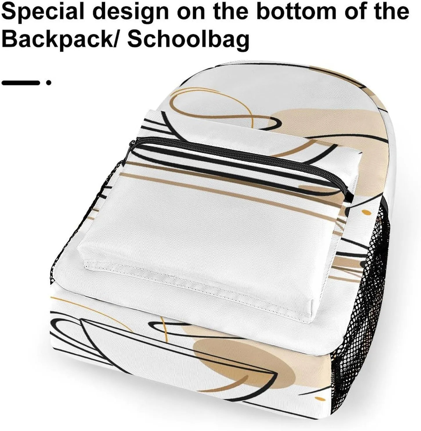 Small Backpacks Personalized Drinkware Cup Printing Travel Bag Lightweight Travel Backpack For Women Men