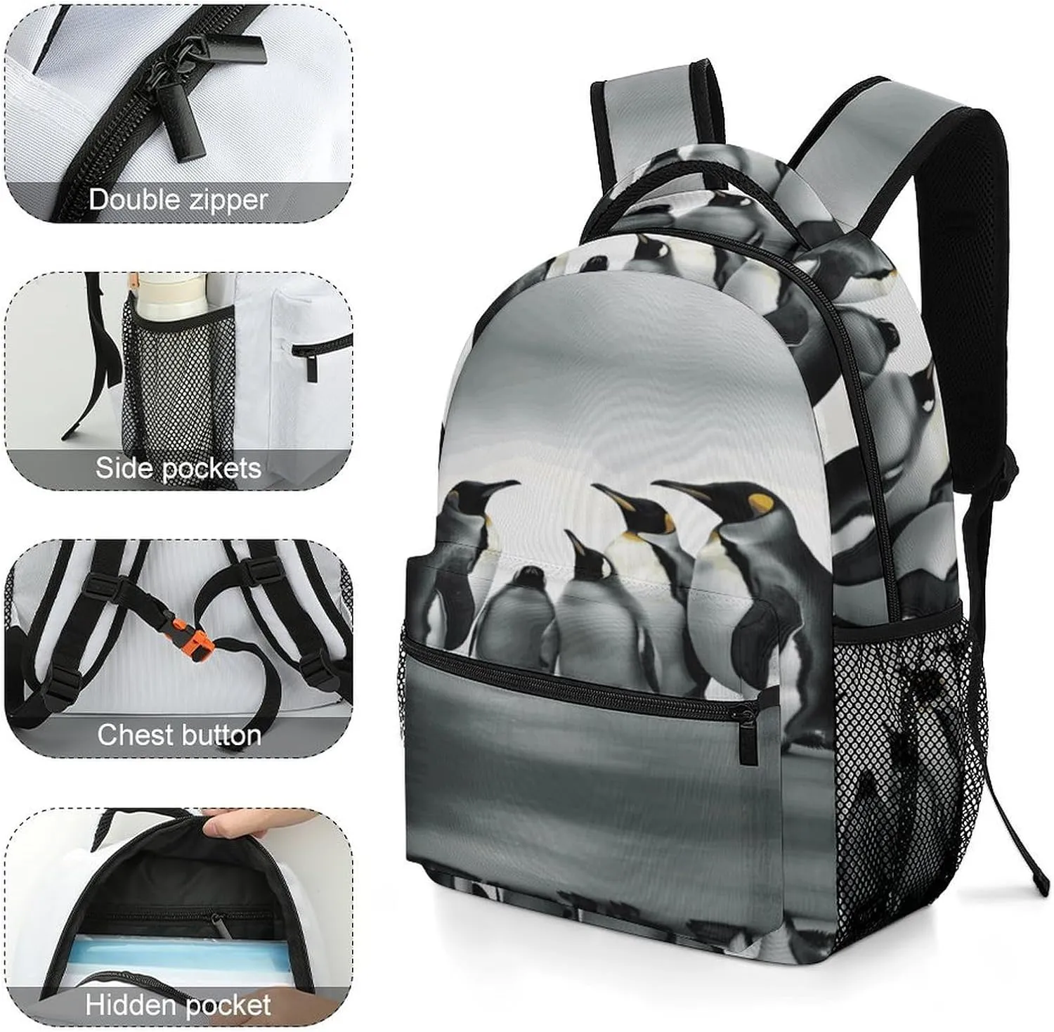 Small Backpacks Personalized Family Printing Travel Bag Lightweight Travel Backpack For Women Men