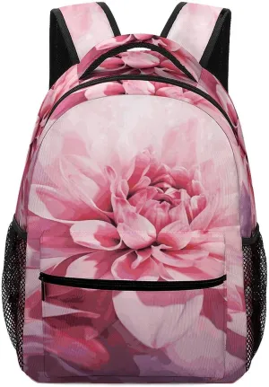 Small Backpacks Personalized Flower Printing Travel Bag Lightweight Travel Backpack For Women Men