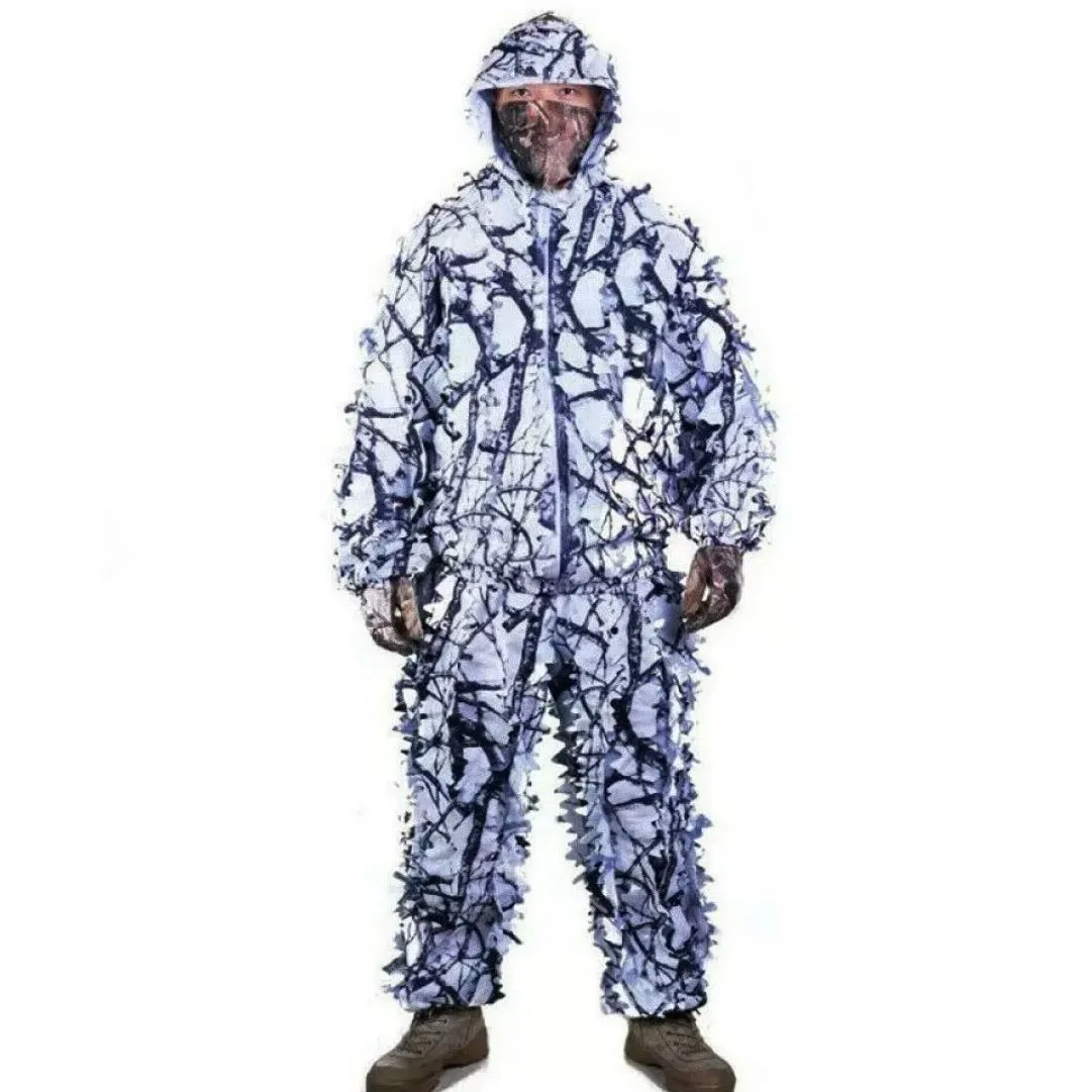 Snow Camouflage Ghillie Suit
