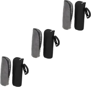 Sosoport 3sets Insulated Baby Bottle Bag Portable Thermal Pouch for Feeding Travel Hiking 2pcs*3