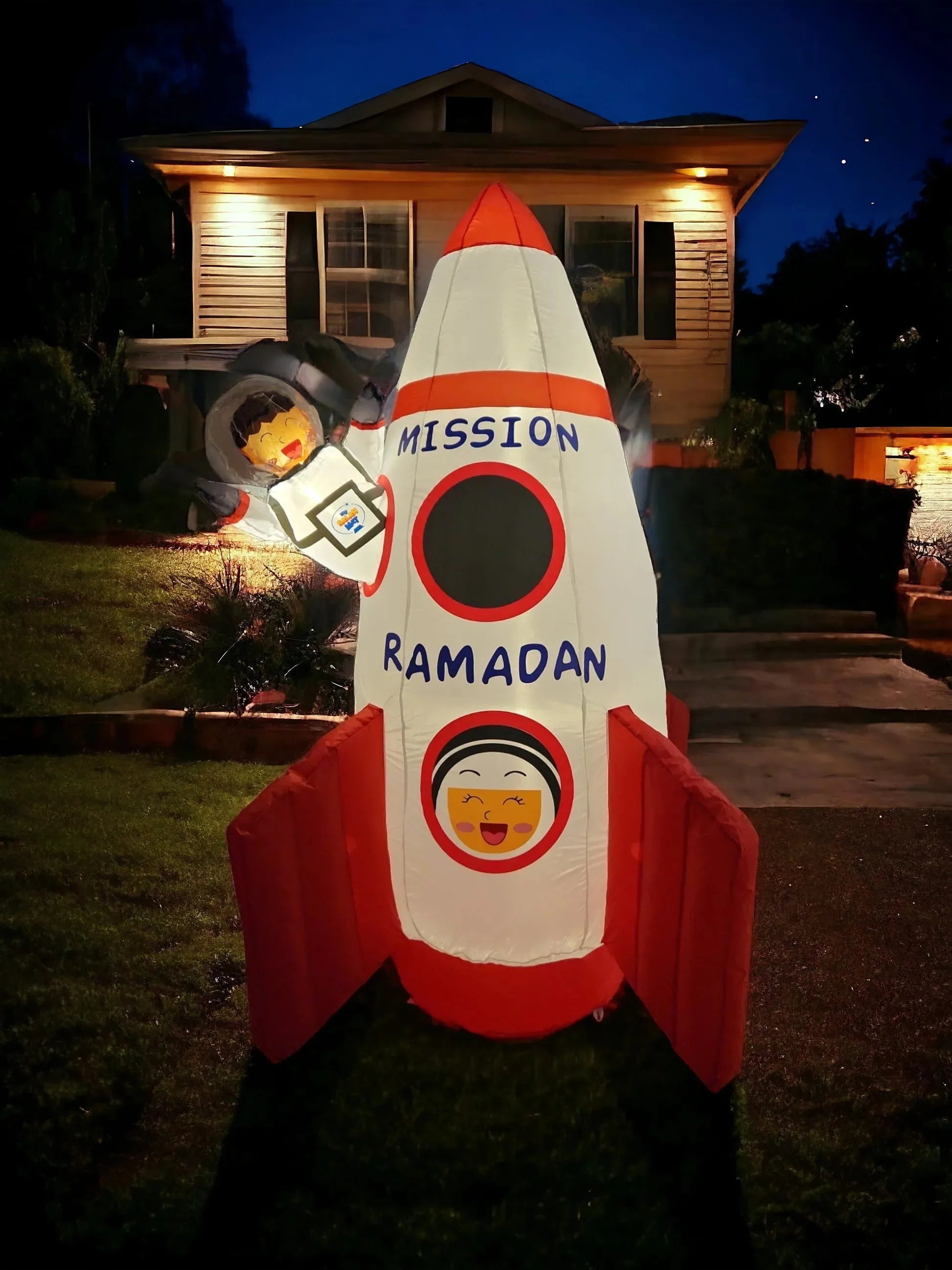 Space Rocket Ramadan Inflatable Bundle