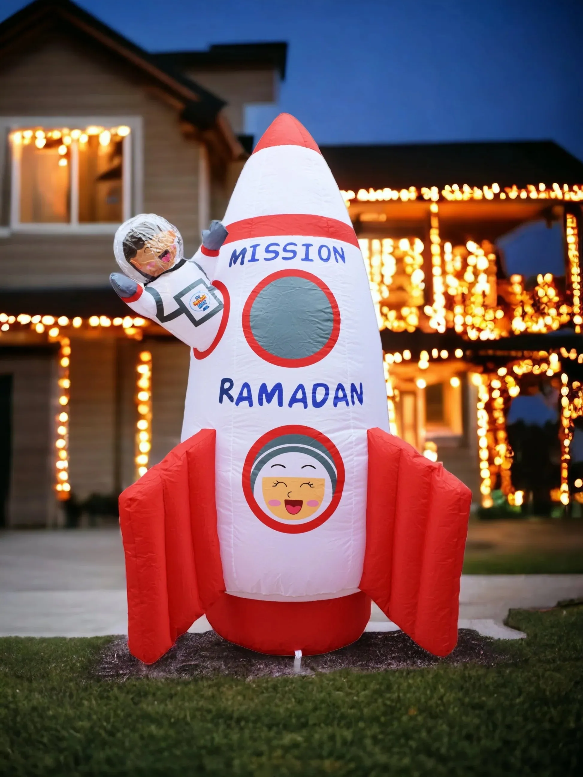 Space Rocket Ramadan Inflatable Bundle