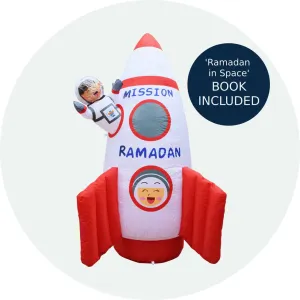 Space Rocket Ramadan Inflatable Bundle