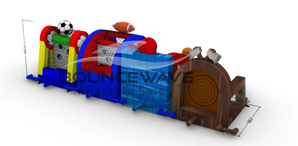 Sports Mania 4-Piece Inflatable Game Set