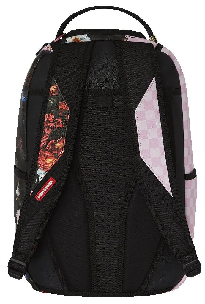 Sprayground Jardin De Flores Pink Check Backpack