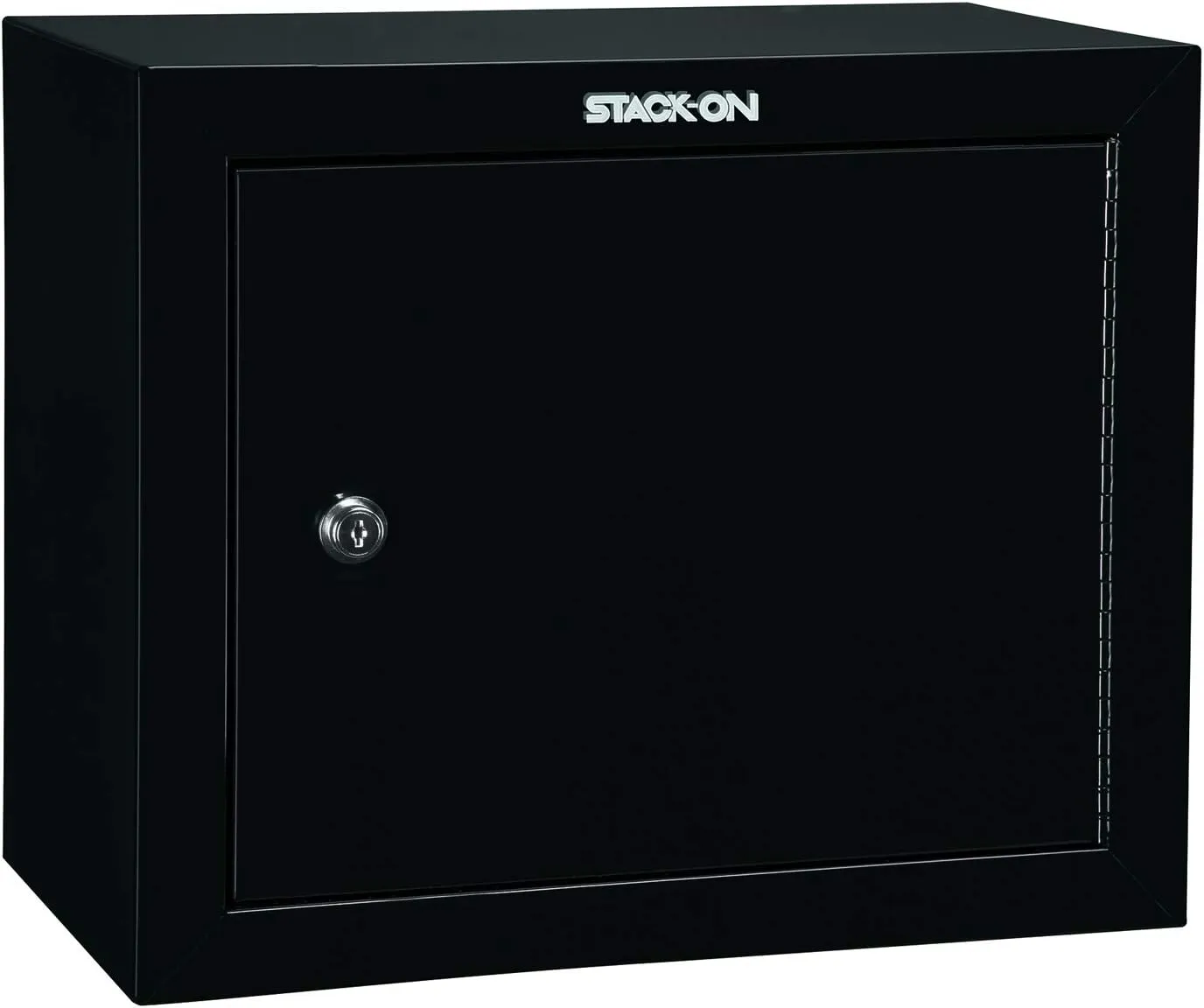 Stack-On Pistol/Ammo Steel Cabinet w/ 2 Removable Shelves, Large, Black GCB-900