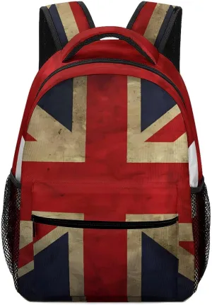 Stylish Backpack, British Flag Print Durable Backpack Travel Backpack Hiking Backpack Ergonomic Backpack Comfortable Backpack, Style