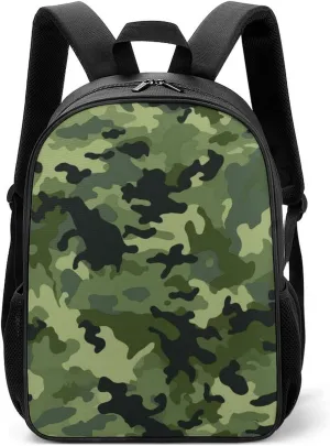 Stylish Backpack, Camo Green Print Durable Backpack Travel Backpack Hiking Backpack Ergonomic Backpack Comfortable Backpack