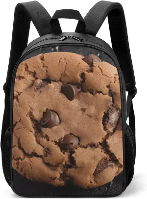 Stylish Backpack, Chocolate Biscuit Print Durable Backpack Travel Backpack Hiking Backpack Ergonomic Backpack Comfortable Backpack