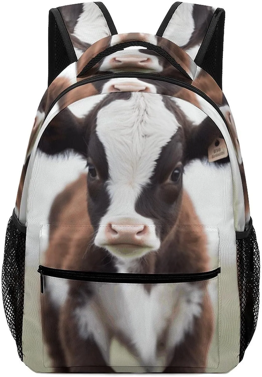 Stylish Backpack, Cow Print Durable Backpack Travel Backpack Hiking Backpack Ergonomic Backpack Comfortable Backpack