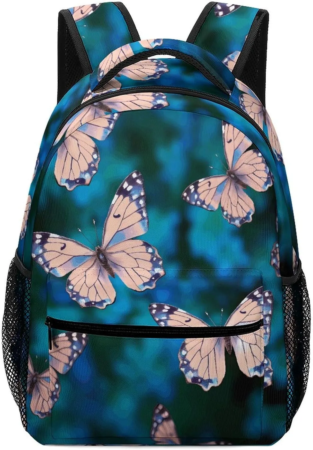 Stylish Backpack, Cute Butterflies Print Durable Backpack Travel Backpack Hiking Backpack Ergonomic Backpack Comfortable Backpack, Style