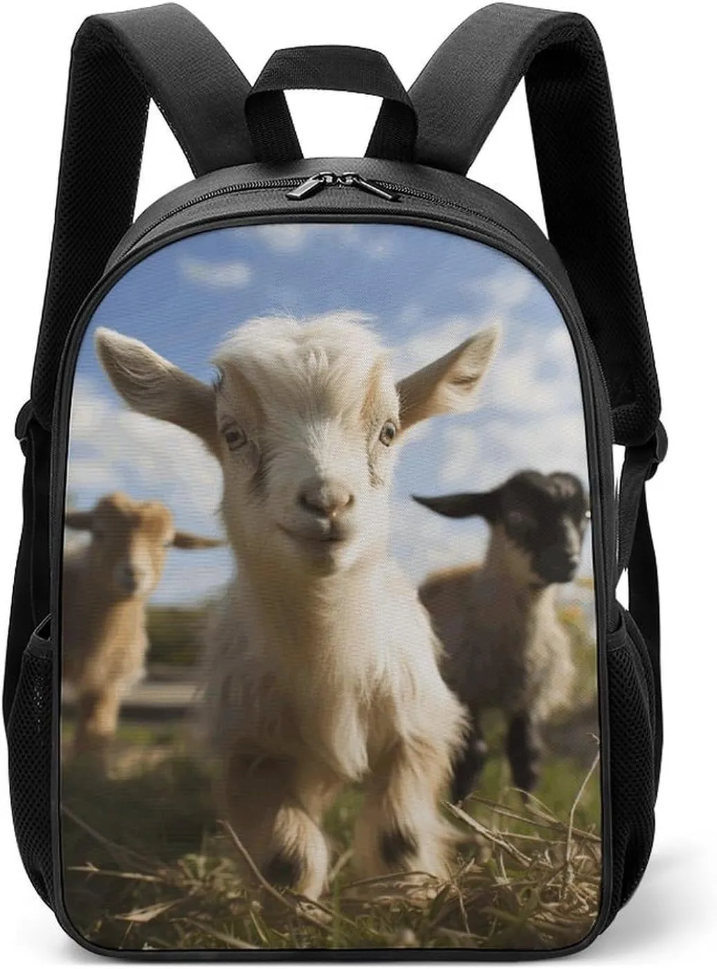 Stylish Backpack, Cute Goat Print Durable Backpack Travel Backpack Hiking Backpack Ergonomic Backpack Comfortable Backpack, Style