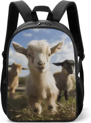 Stylish Backpack, Cute Goat Print Durable Backpack Travel Backpack Hiking Backpack Ergonomic Backpack Comfortable Backpack, Style