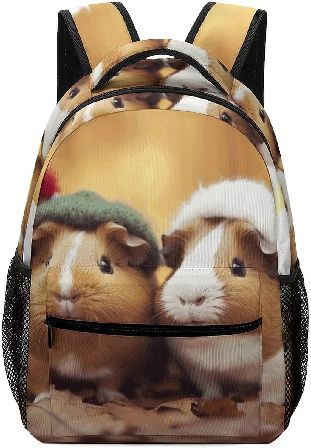 Stylish Backpack, Cute Guinea Pigs Print Durable Backpack Travel Backpack Hiking Backpack Ergonomic Backpack Comfortable Backpack