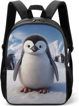 Stylish Backpack, Cute Penguin Print Durable Backpack Travel Backpack Hiking Backpack Ergonomic Backpack Comfortable Backpack, Style