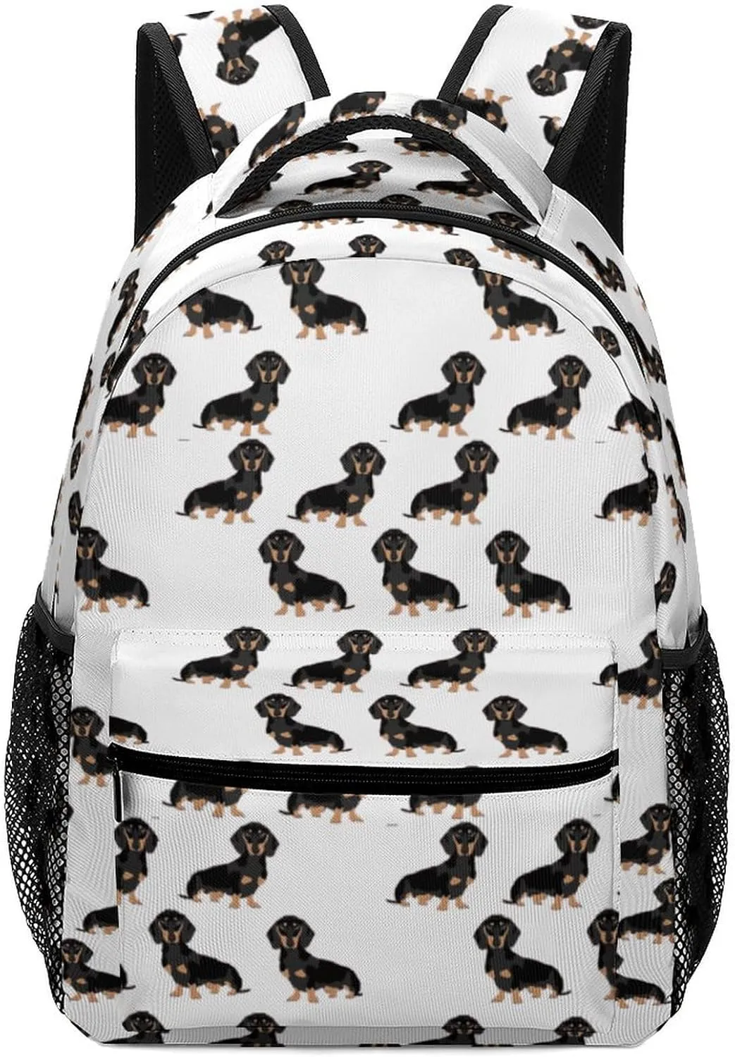 Stylish Backpack, Dachshund Weiner Pet Dogs Print Durable Backpack Travel Backpack Hiking Backpack Ergonomic Backpack Comfortable Backpack