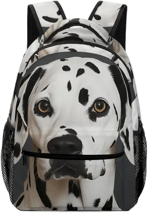 Stylish Backpack, Dalmatian Print Durable Backpack Travel Backpack Hiking Backpack Ergonomic Backpack Comfortable Backpack