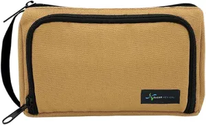 Sugar Medical Insulated Diabetes Insulin Pen Case Organizer – Diabetic Travel Bag for Insulin Pens, Glucose Meter & Supplies with Ice Pack (Hamilton Brown)