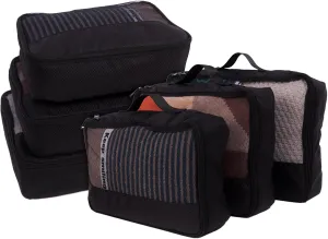Suitcase Organizer Bags Set For Travel - 6 Set Of Packing Cubes for Suitcases - Packing Cubes For Travel Fit 20" 24" 28" Luggage