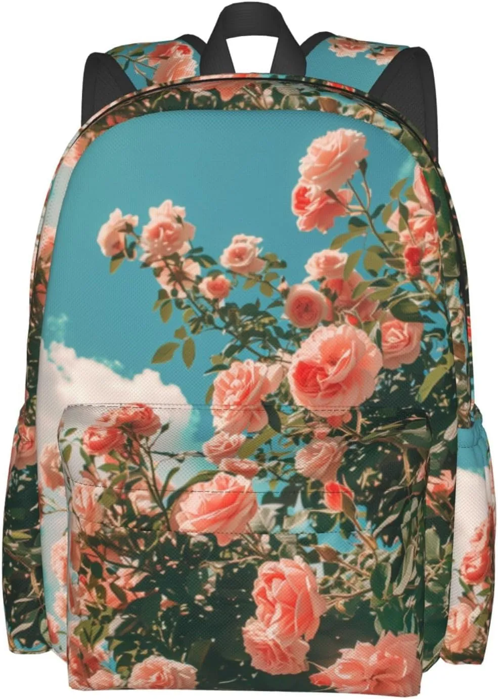 Sunshine Rose Backpack Bookbag Waterproof Backpacks for Women Men Travel Backpack Laptop Backpacks Daypack Shoulder Bag