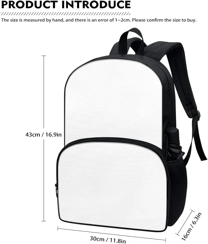 Suobstales American Flag Print Backpack Student 3 In 1 School Bookbag Set Deer Camo Design Travel Rucksack Insulated Lunch Bag Pencil Case