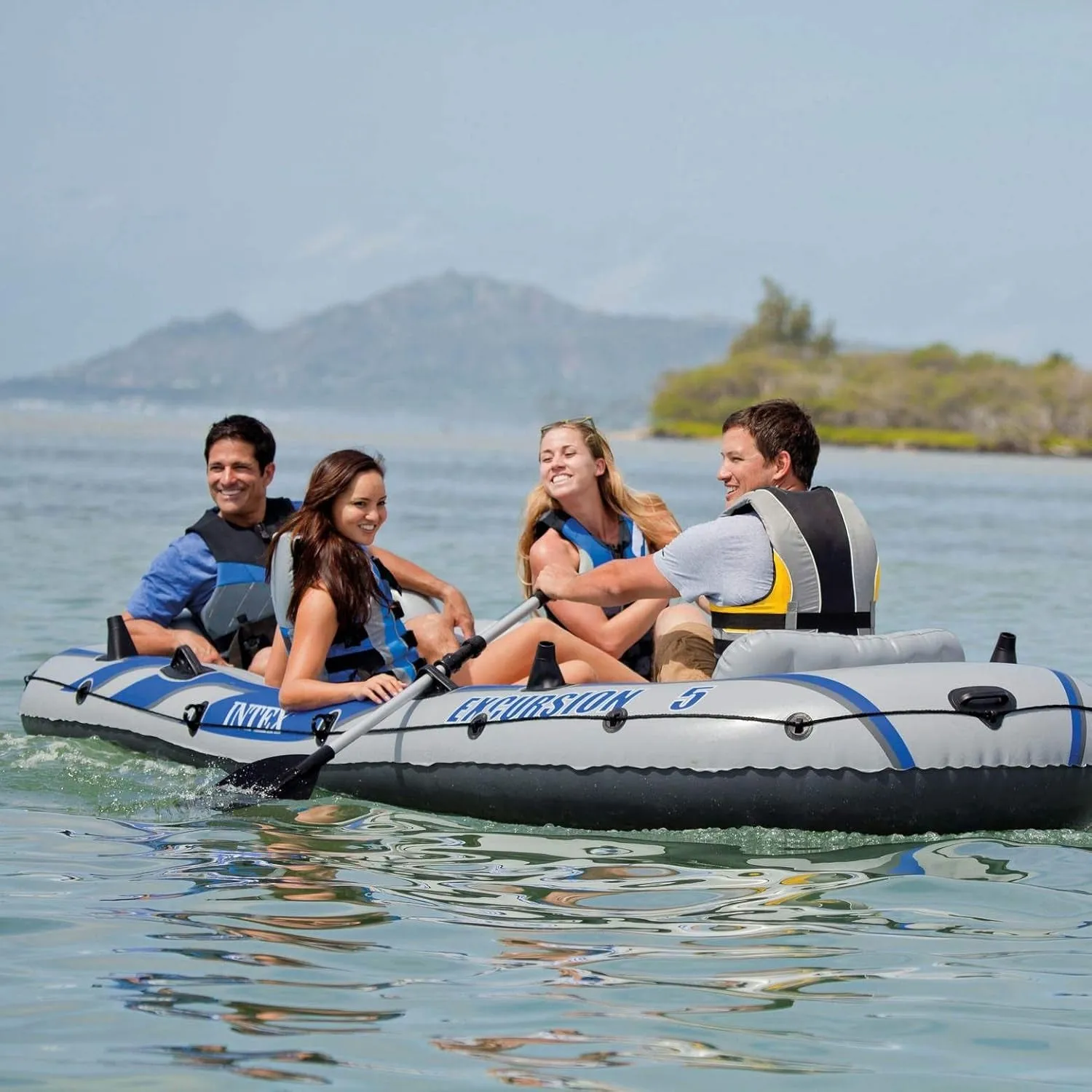 Supertough PVC Inflatable Boat with Fishing & Comfort Features